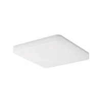 Lampadario da soffitto intelligente LED Tellur, Wi-Fi, 24 W, Quadrato, Luce regolabile