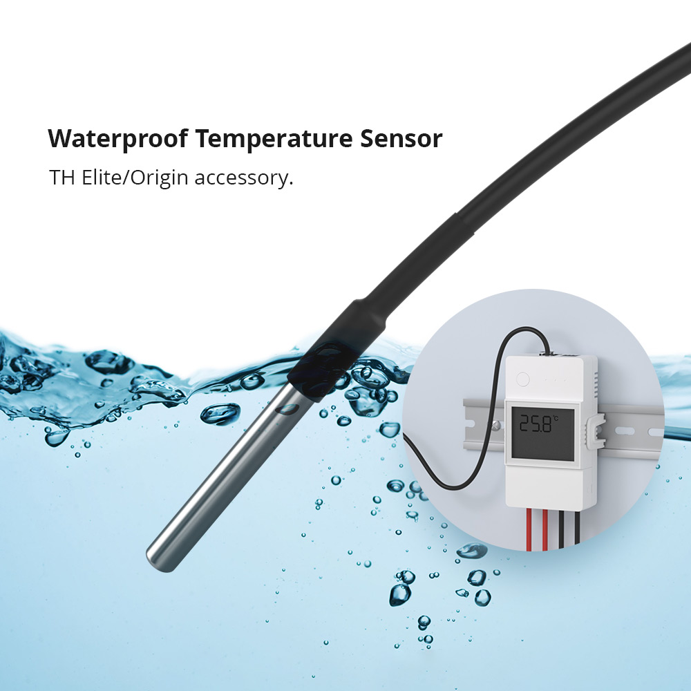 Sensore di temperatura resistente all’acqua Sonoff DS18B20-RJ9
