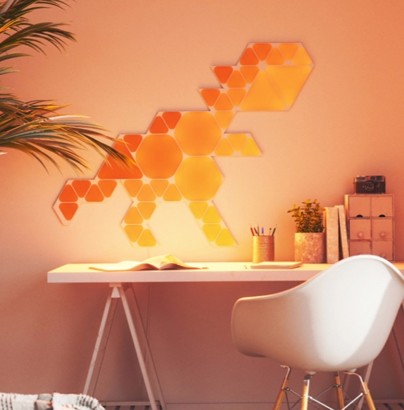 Kit di estensione con 3 pannelli per Nanoleaf Shapes Hexagons, 300 Lumen, LED, 230 V