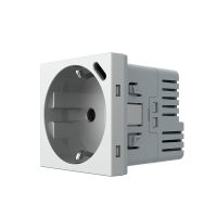 Modulo Presa Schuko + USB-C LIVOLO – Nuova Serie colore griggio