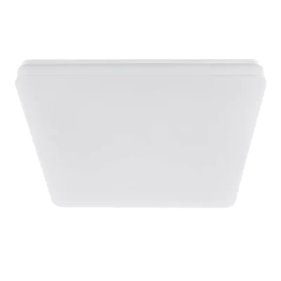 Lampadario intelligente LED RGB Tellur, Controllo vocale, 24W, Wi-Fi, 33 cm, Forma quadrata