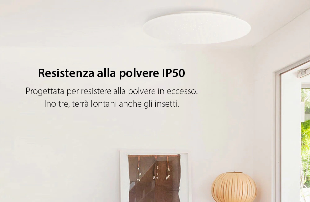 Lampadario da soffitto LED Yeelight Galaxy YLXD16YL, Wireless, Superficie illuminata 20 m², 2200 Lm