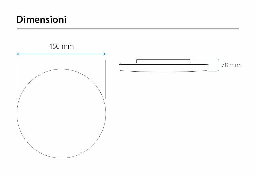Lampadario da soffitto LED Yeelight Galaxy YLXD16YL, Wireless, Superficie illuminata 20 m², 2200 Lm