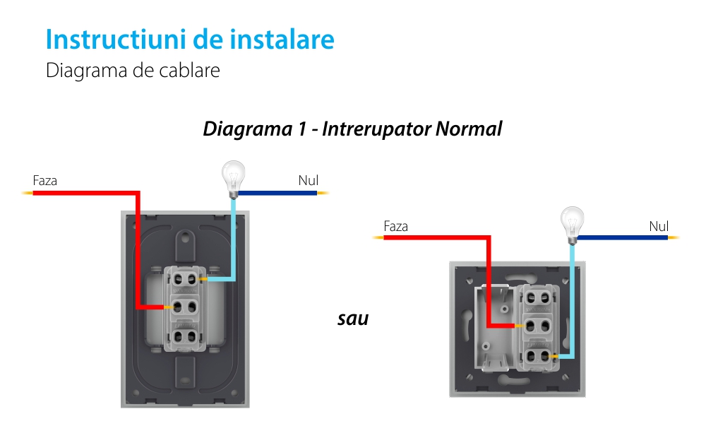 Modulo Interruttore Meccanico e Deviatore LIVOLO 1M