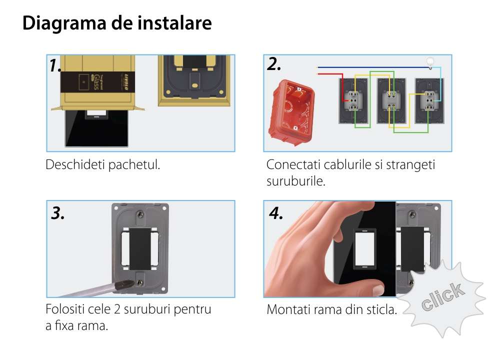Modulo Interruttore Invertitore LIVOLO 1M