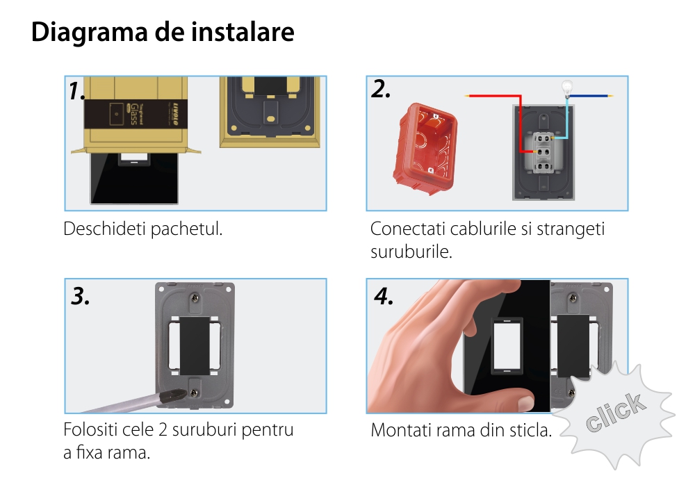 Modulo Interruttore Meccanico e Deviatore LIVOLO 1M