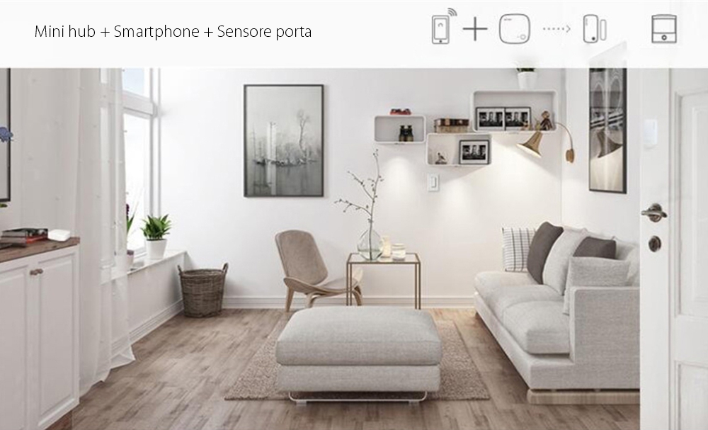 Unità di controllo Orvibo WiFi Mini Hub con protocollo ZigBee VS20ZW