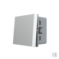 Modulo interruttore invertitore meccanico, 2M – Nuova serie colore griggio