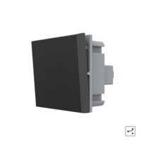 Modulo interruttore meccanico semplice e deviatore LIVOLO colore nero