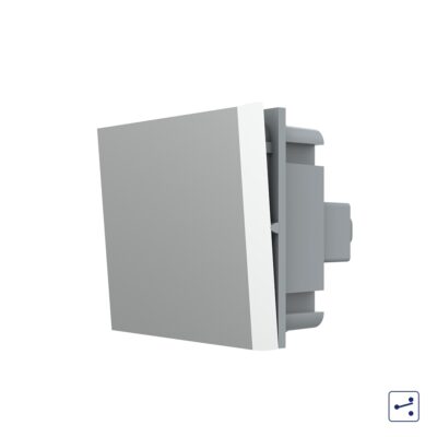 Modulo interruttore meccanico semplice e deviatore LIVOLO colore griggio