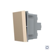 Modulo Pulsante (Reset) Meccanico 1M LIVOLO – Nuova Serie colore dorato
