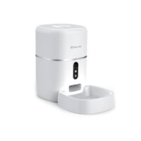 Dispenser intelligente per cibo per animali Tellur TLL331461, Wi-Fi, Fotocamera HD, Capacità 4L