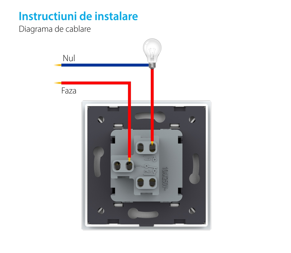 Modulo Pulsante (Reset) Meccanico 2M LIVOLO – Nuova Serie