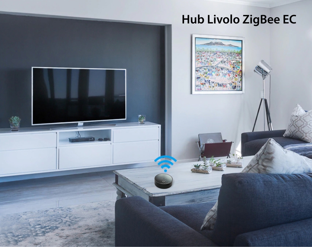 Hub LIVOLO con protocollo ZigBee EC, controllo applicazione e Wi-Fi
