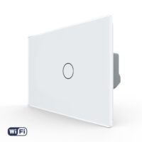 Interruttore Wi-Fi Touch LIVOLO in Vetro, Standard Italiano – Nuova Serie