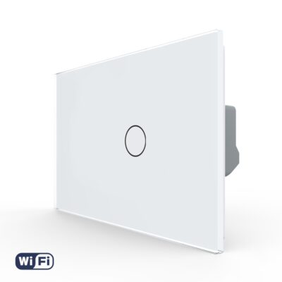 Interruttore Wi-Fi Touch LIVOLO in Vetro, Standard Italiano – Nuova Serie