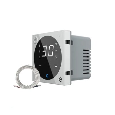 Modulo termostato LIVOLO per sistemi di riscaldamento elettrici, protocollo ZigBee EC colore griggio
