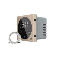 Modulo termostato LIVOLO per sistemi di riscaldamento elettrici, protocollo ZigBee EC colore dorato