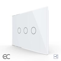 Interruttore triplo deviatore / invertitore LIVOLO Touch, Standard Italiano – protocollo ZigBee EC