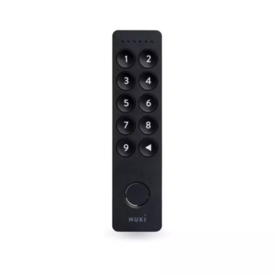 Tastiera Intelligente Nuki Keypad 2.0, per Nuki Smart Lock, Codice PIN e Rilevamento Impronta Digitale (Fingerprint)