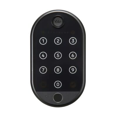Tastiera intelligente Yale Linus, impronta digitale, accesso PIN, Bluetooth, fino a 10 utenti