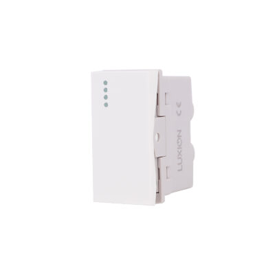 Modulo Interruttore Semplice Meccanico 1M LUXION, Standard Italiano