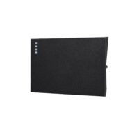 Modulo Pulsante a Ritorno (Campanello) Meccanico 3M LUXION, Standard Italiano colore nero