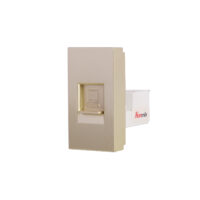 Modulo Presa Internet 1M LUXION, Standard Italiano colore dorato