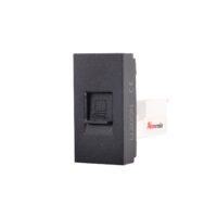 Modulo Presa Internet 1M LUXION, Standard Italiano colore nero