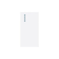 Modulo Interruttore Semplice Invertitore Meccanico 1M LUXION, Standard Italiano