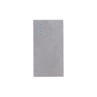 Modulo Pulsante a Ritorno (Campanello) Meccanico 1M LUXION, Standard Italiano colore griggio