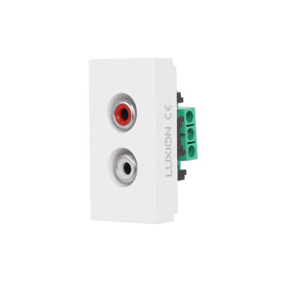 Modulo Presa Audio 1M LUXION, Standard Italiano