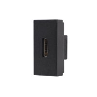 Modulo presa HDMI 1M LUXION colore nero