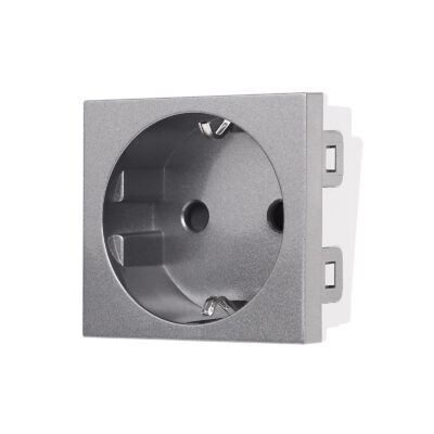 Modulo Presa Schuko 16A/2M LUXION colore griggio
