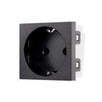 Modulo Presa Schuko 16A/2M LUXION colore nero