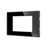 Cornice in Vetro Temperato + Supporto 3M LUXION colore nero