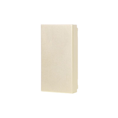 Modulo tasto falso (Blank) 1M LUXION, Standard Italiano colore dorato