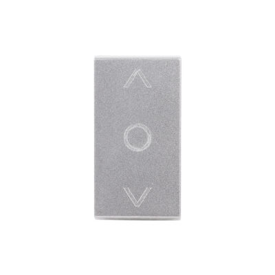 Modulo Interruttore Meccanico per Tapparelle 1M LUXION, Standard Italiano colore griggio