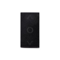 Modulo Interruttore Meccanico per Tapparelle 1M LUXION, Standard Italiano colore nero