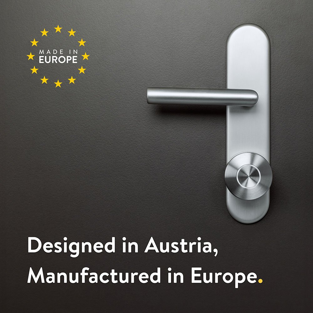 Serratura Intelligente Nuki Smart Lock Pro 5.0 con Autonomia di 9 Mesi, Motore Ultrarapido, Blocco / Sblocco Automatico