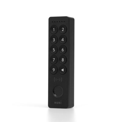 Tastiera intelligente Nuki Keypad 2.0, per Nuki Smart Lock con NFC, codice PIN e impronta digitale