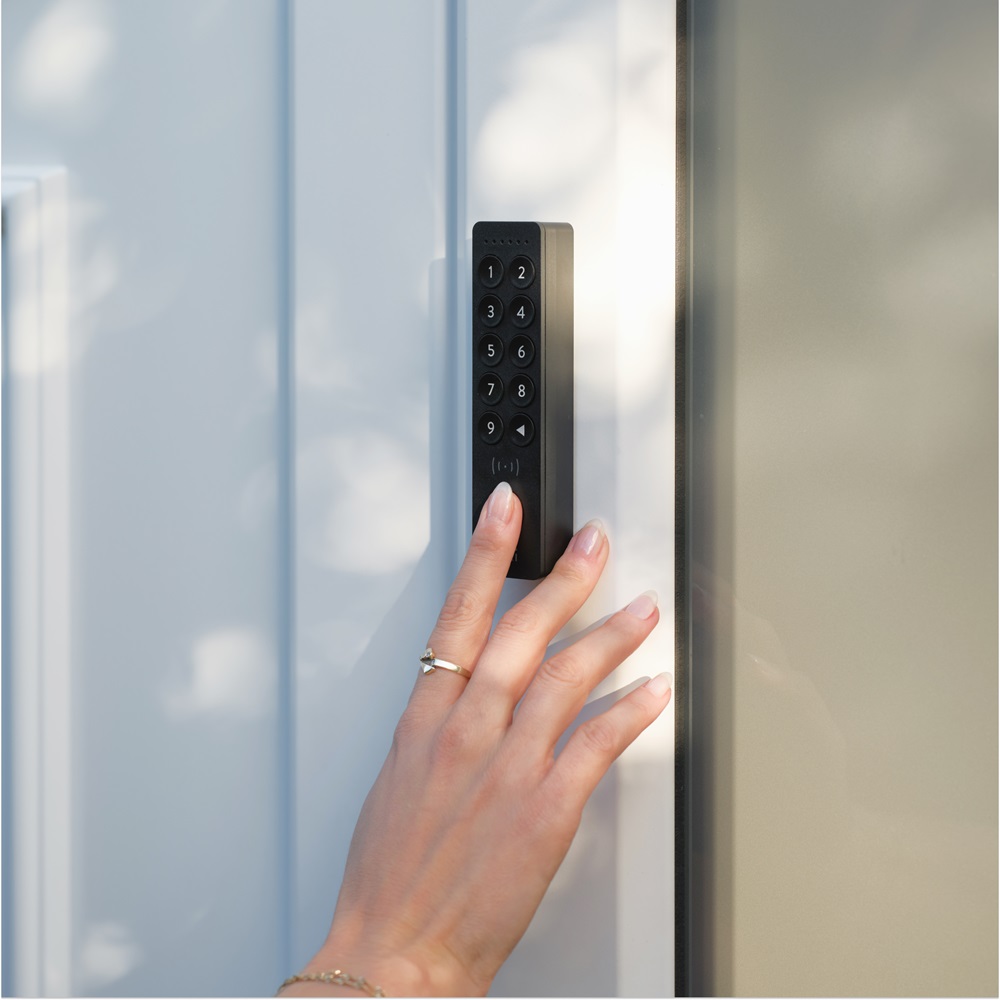 Tastiera intelligente Nuki Keypad 2.0, per Nuki Smart Lock con NFC, codice PIN e impronta digitale
