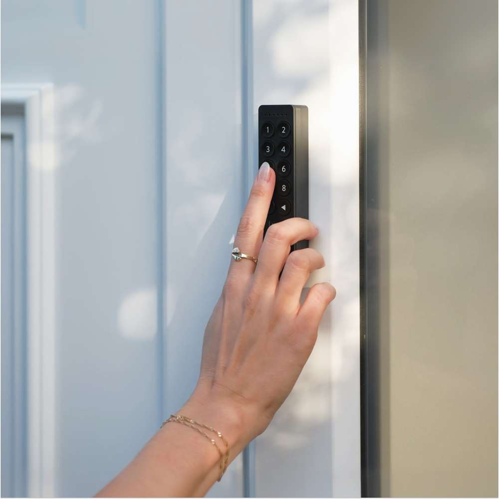 Tastiera intelligente Nuki Keypad 2.0, per Nuki Smart Lock con NFC, codice PIN e impronta digitale
